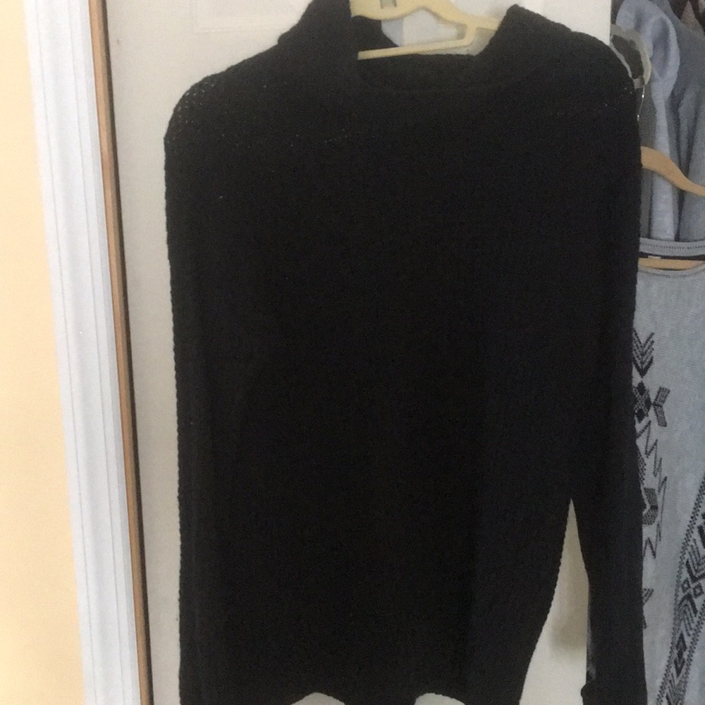Free people black sweater